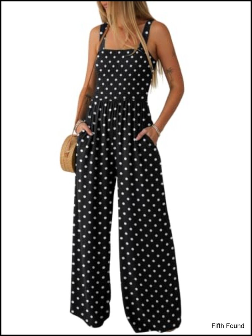 Lepunuo Women Casual One Piece Wide Leg Jumpsuit Sleeveless Overalls